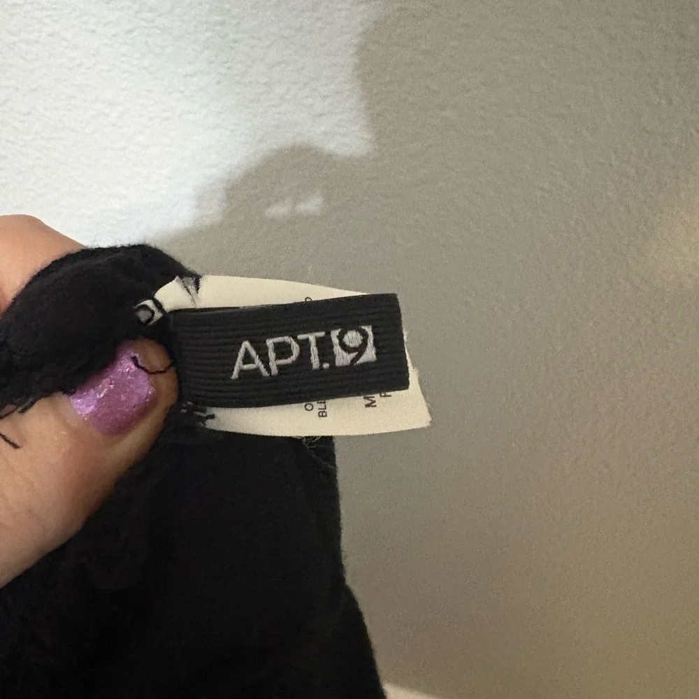 Apt. 9 Black and White Infinity Scarves